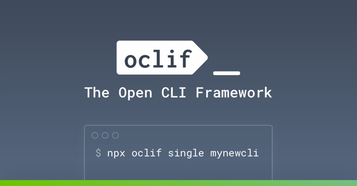 Introducing oclif
